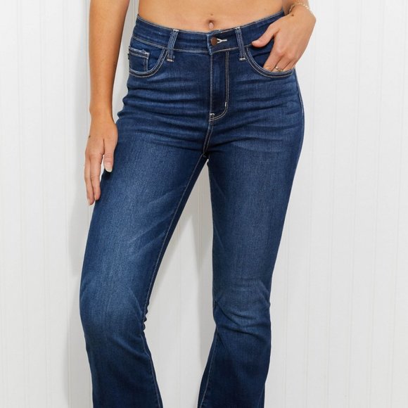 Judy Blue Jeans Judy Blue Stacy Full Size High Waisted Flare Jeans